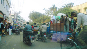 Crazy Varanasi Traffic