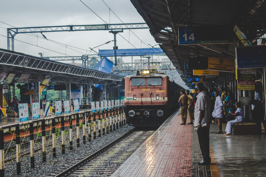Approaching Train
