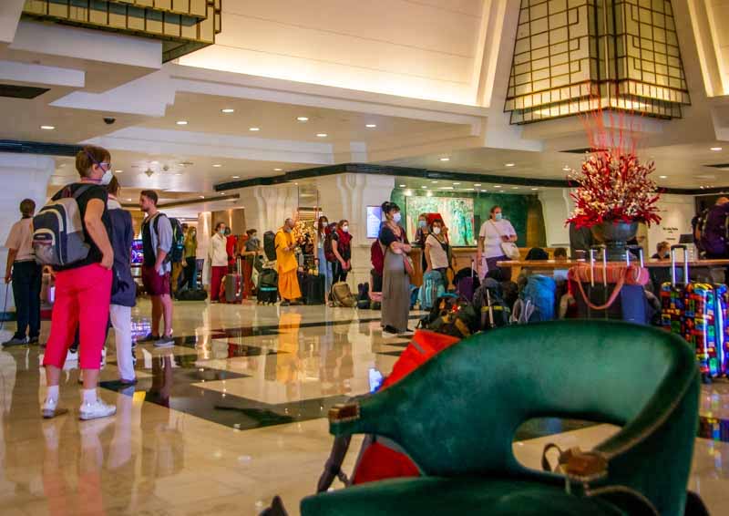Stranded German Tourists – Hyatt Regency New Delhi