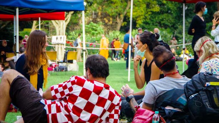 Stranded German Tourists – Embassy Grounds