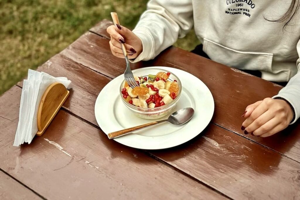 ITH Hostel Dhyān Bistro Varanasi Fruit Salad